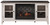 Dorrinson - Two-tone - 60" TV Stand with Electric Fireplace (W287W3) by Ashley