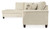 Abinger - Natural - 2-Piece Sectional with Chaise (83904S1) by Ashley