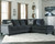Abinger - Smoke - 2-Piece Sleeper Sectional with Chaise (83905S4) by Ashley