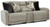 Colleyville - Stone - 3-Piece Power Reclining Sectional (54405S1) by Ashley