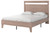 Flannia - Gray - Queen Panel Platform Bed (EB2520B1) by Ashley