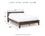 Calverson - Mocha - Full Panel Platform Bed (EB3660B2) by Ashley