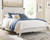 Shawburn - White/Dark Charcoal Gray - Queen Crossbuck Panel Platform Bed (EB4121B1) by Ashley