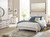 Shawburn - White/Dark Charcoal Gray - Queen Crossbuck Panel Platform Bed (EB4121B1) by Ashley