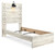 Cambeck - Whitewash - Twin Panel Bed (B192B2) by Ashley