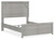 Cottonburg - Light Gray/White - Full Panel Bed (B1192B4) by Ashley