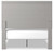 Cottonburg - Light Gray/White - Full Panel Bed (B1192B4) by Ashley