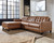 Baskove - Auburn - 2-Piece Sectional with Chaise (11102S4) by Ashley