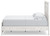 Gerridan - White/Gray - Full Panel Bed (B1190B4) by Ashley