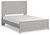 Cottonburg - Light Gray/White - Queen Panel Bed (B1192B2) by Ashley