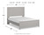 Cottonburg - Light Gray/White - Queen Panel Bed (B1192B2) by Ashley