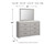 Cottonburg - Light Gray/White - Dresser and Mirror (B1192B1) by Ashley