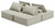 Bales - Taupe - 4-Piece Modular Seating (A3000244A4) by Ashley Bales - Taupe - 4-Piece Modular Seating (A3000244A4) by Ashley