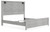 Cottonburg - Light Gray/White - King Panel Bed (B1192B9) by Ashley