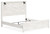Gerridan - White/Gray - King Panel Bed (B1190B9) by Ashley