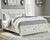 Robbinsdale - Antique White - King Sleigh Bed with Storage (B742B8) by Ashley