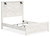 Gerridan - White/Gray - Queen Panel Bed (B1190B7) by Ashley