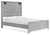 Cottonburg - Light Gray/White - Queen Panel Bed (B1192B7) by Ashley