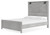 Cottonburg - Light Gray/White - Queen Panel Bed (B1192B7) by Ashley