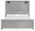 Cottonburg - Light Gray/White - Queen Panel Bed (B1192B7) by Ashley