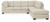 Falkirk - Parchment - 2-Piece Sectional with Chaise (80806S2) by Ashley