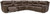 Dunleith - Chocolate - 6-Piece Power Reclining Sectional (U71604S2) by Ashley