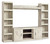 Bellaby - Whitewash - 4-Piece Entertainment Center (EW0331W6) by Ashley