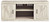 Bellaby - Whitewash - 4-Piece Entertainment Center (EW0331W6) by Ashley