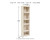 Bellaby - Whitewash - 4-Piece Entertainment Center with Electric Fireplace (EW0331W8) by Ashley