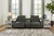 Center Line - Dark Gray - 3-Piece Power Reclining Loveseat with Console (U63404S2) by Ashley