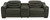 Center Line - Dark Gray - 3-Piece Power Reclining Loveseat with Console (U63404S2) by Ashley
