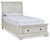 Robbinsdale - Antique White - Twin Sleigh Storage Bed (B742B12) by Ashley