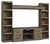 Trinell - Brown - 4-Piece Entertainment Center (EW0446W7) by Ashley