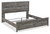 Bronyan - Dark Gray - King Panel Bed (B1290B4) by Ashley