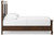 Danabrin - Brown - Full Panel Bed (B685B8) by Ashley