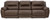 Dunleith - Chocolate - 3-Piece Power Reclining Sofa (U71604S5) by Ashley
