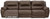 Dunleith - Chocolate - 3-Piece Power Reclining Sofa (U71604S5) by Ashley