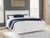 Fortman - White - King Panel Bed (B680B4) by Ashley