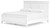 Fortman - White - King Panel Bed (B680B4) by Ashley