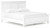 Fortman - White - California King Panel Bed (B680B5) by Ashley