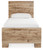 Hyanna - Tan Brown - Twin Panel Bed with 2 Side Storage (B1050B28) by Ashley