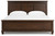 Danabrin - Brown - California King Panel Bed (B685B5) by Ashley