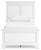 Fortman - White - Twin Panel Bed (B680B6) by Ashley