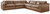Emilia - Caramel - 5-Piece Sectional (30901S4) by Ashley