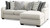 Huntsworth - Dove Gray - 2-Piece Sectional with Chaise (39702S2) by Ashley
