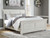 Robbinsdale - Antique White - King Sleigh Bed (B742B22) by Ashley