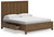 Cabalynn - Light Brown - California King Panel Bed with Storage (B974B9) by Ashley