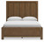 Cabalynn - Light Brown - Queen Panel Bed with Storage (B974B4) by Ashley
