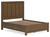 Cabalynn - Light Brown - Queen Panel Bed with Storage (B974B4) by Ashley
