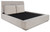 Cabalynn - Light Brown - King Upholstered Bed (B974B6) by Ashley